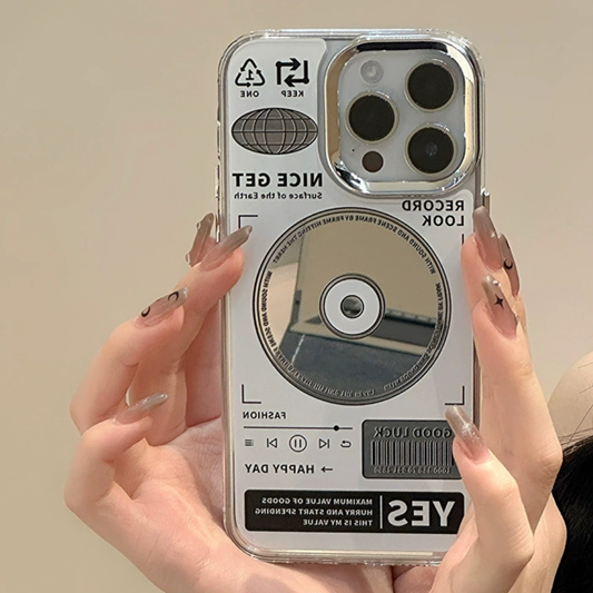 Dinos。 鏡面 iPhone 保護殼三合一