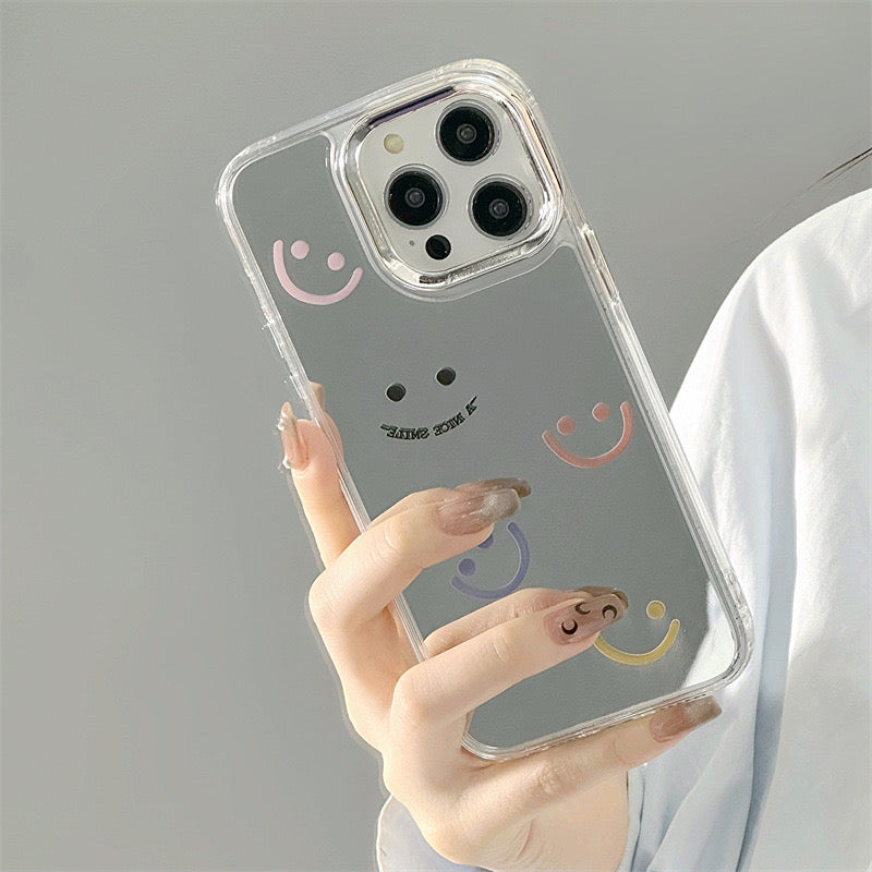 Dinos。 iphone三合一鏡面保護殼,手機鏈