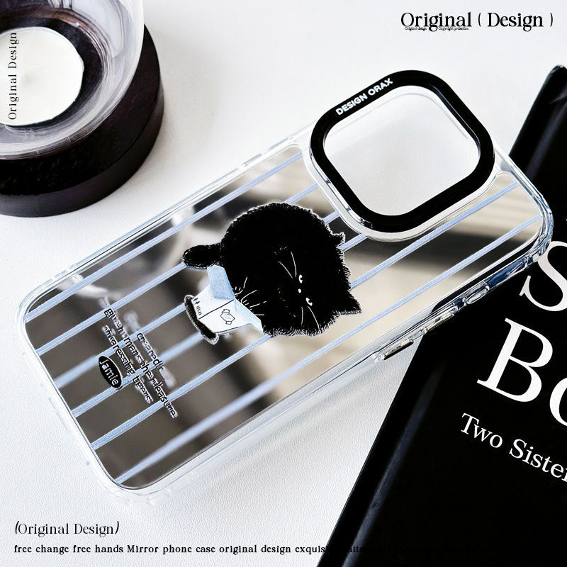 Dinos。 鏡面 iPhone 保護殼三合一