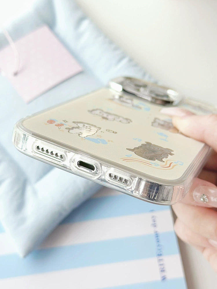 Dinos。 鏡面 iPhone 保護殼