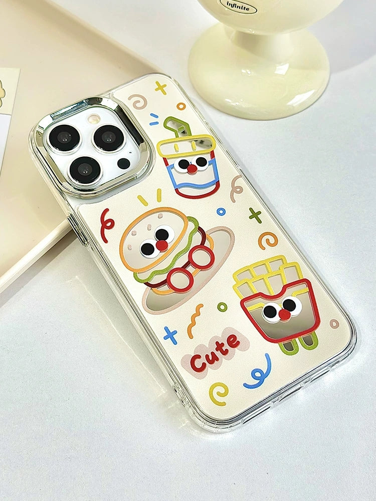 Dinos。 鏡面 iPhone 保護殼
