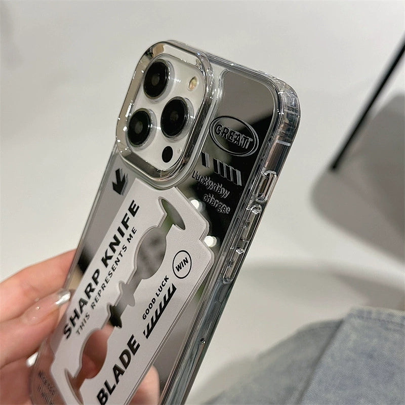 Dinos。 鏡面 iPhone 保護殼三合一