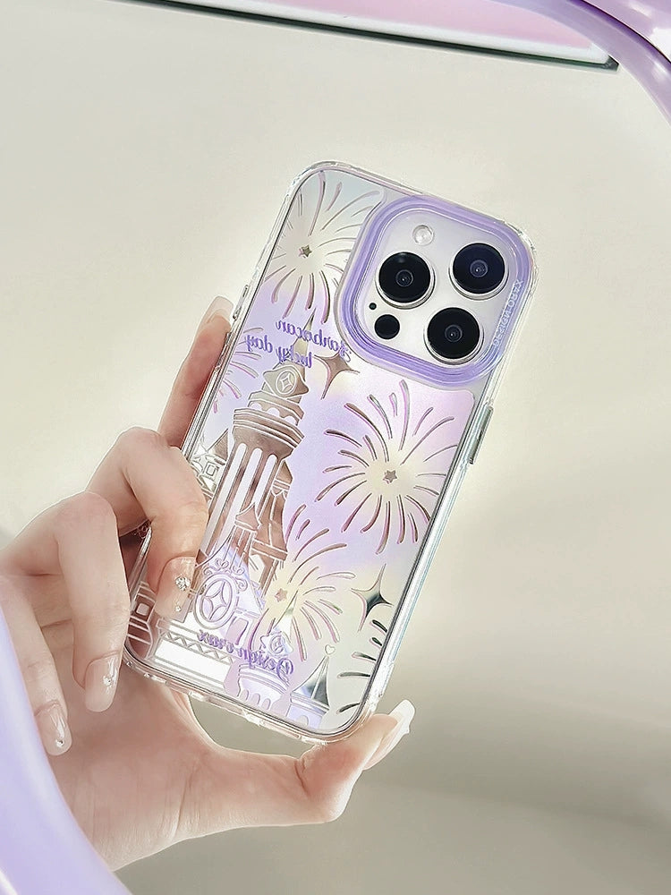 Dinos。 鏡面 iPhone 保護殼三合一