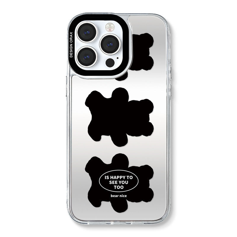 Dinos。 鏡面 iPhone 保護殼三合一