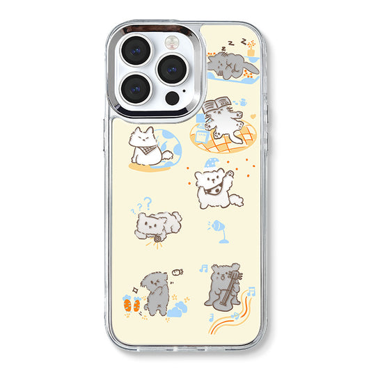 Dinos。 鏡面 iPhone 保護殼