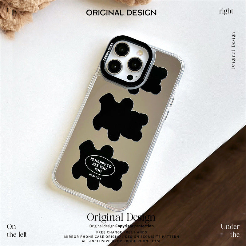 Dinos。 鏡面 iPhone 保護殼三合一