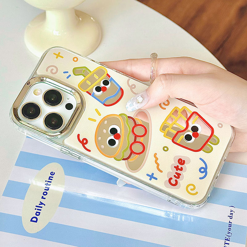 Dinos。 鏡面 iPhone 保護殼