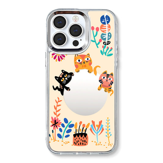 Dinos。 鏡面 iPhone 保護殼