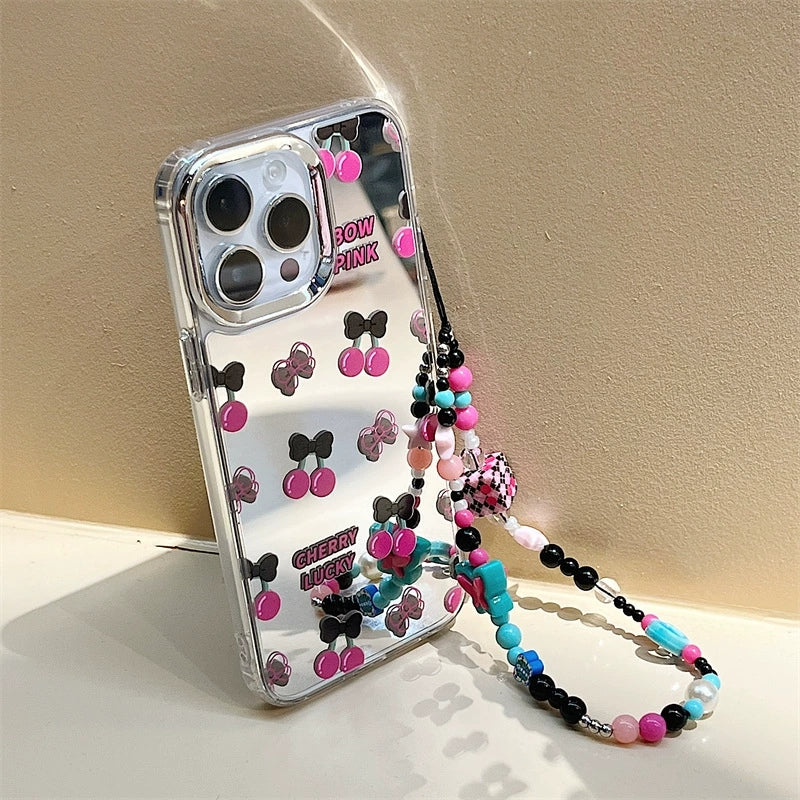 Dinos。手機殼iphone手鍊蘋果三合一鏡面
