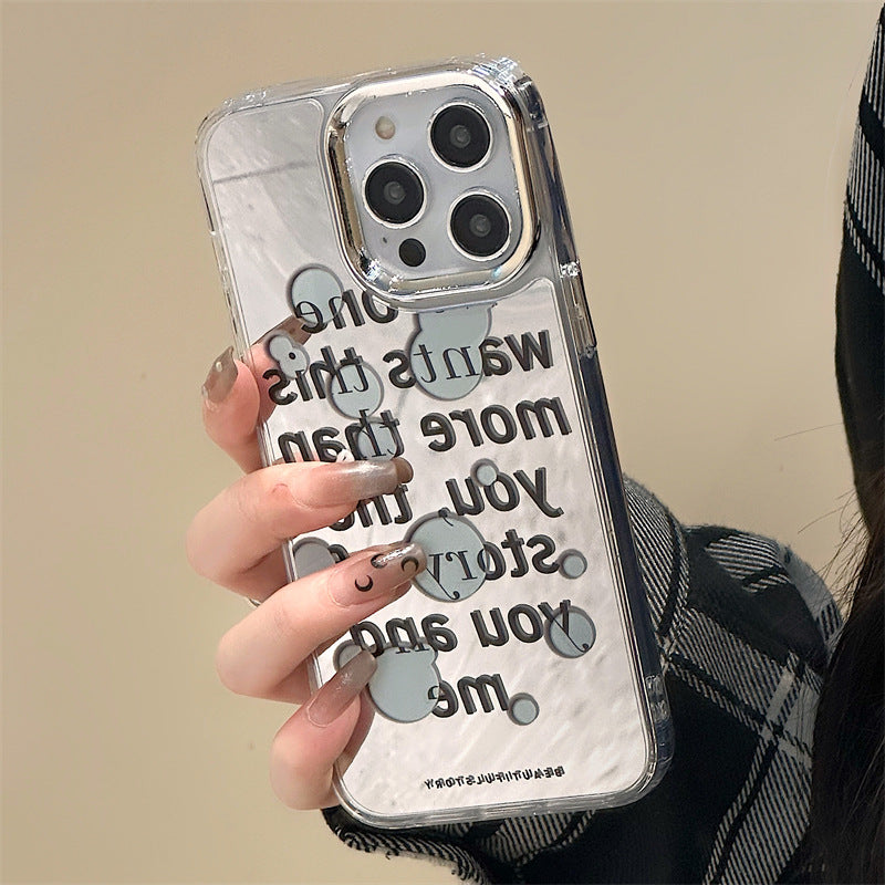 Dinos。 鏡面 iPhone 保護殼三合一