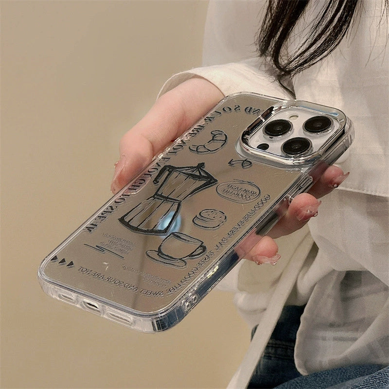 Dinos。蘋果小眾手機殼手鍊三合一鏡面