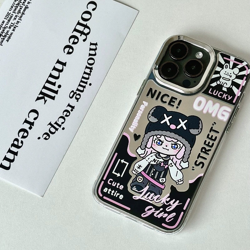 Dinos。iphone 手機殼三合一鏡面