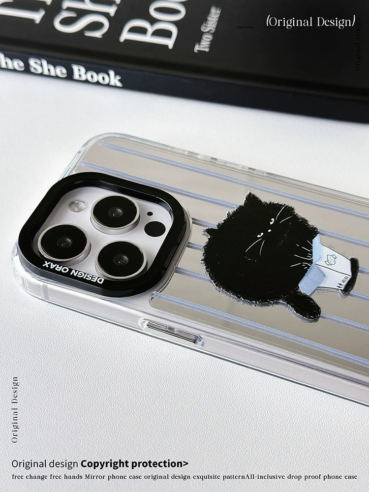 Dinos。 鏡面 iPhone 保護殼三合一