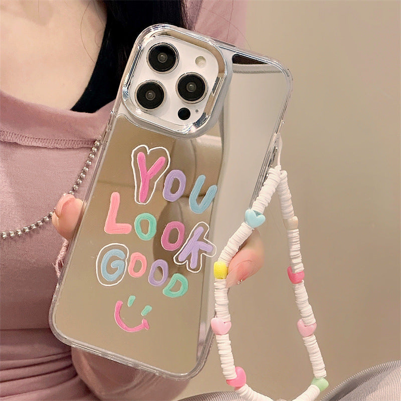 Dinos。 鏡面 iPhone 保護殼三合一