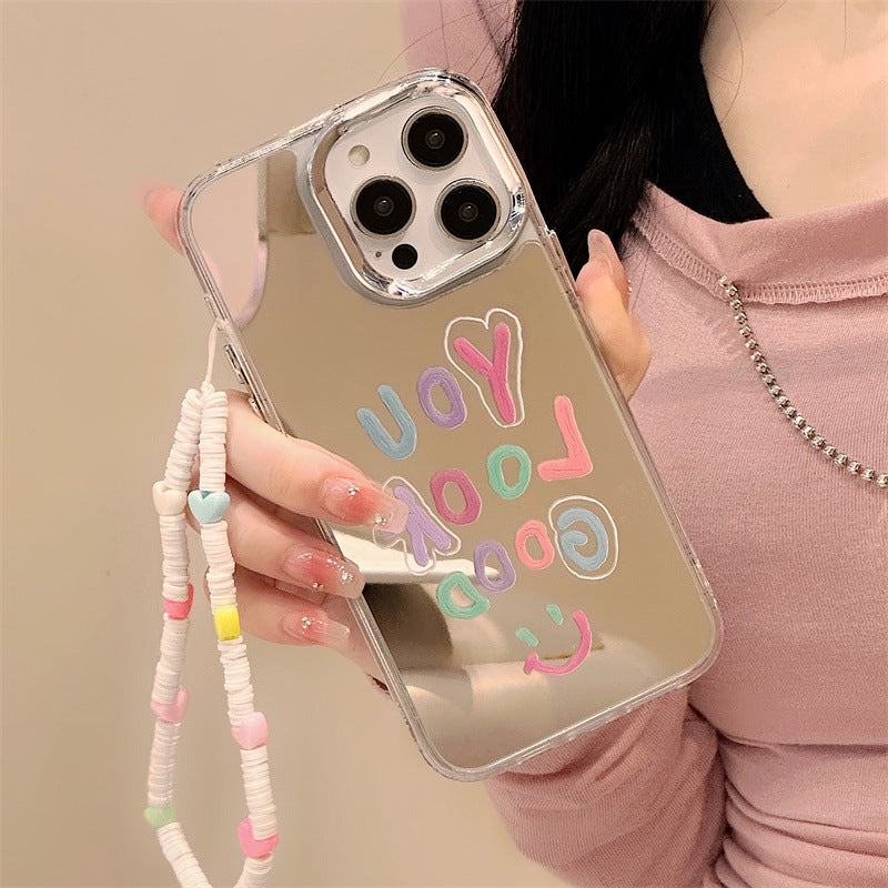 Dinos。 鏡面 iPhone 保護殼三合一