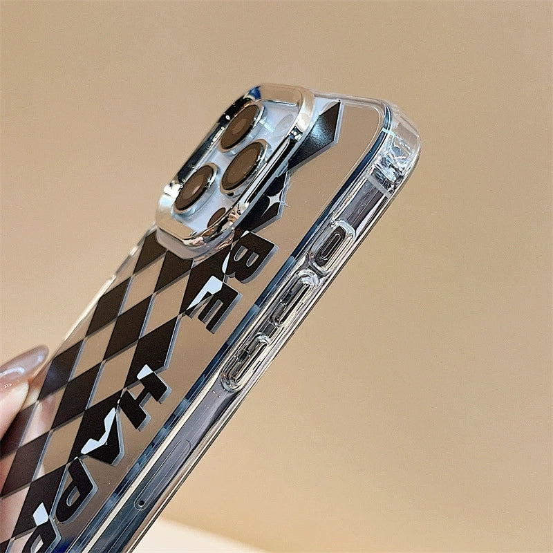 Dinos。 鏡面 iPhone 保護殼三合一