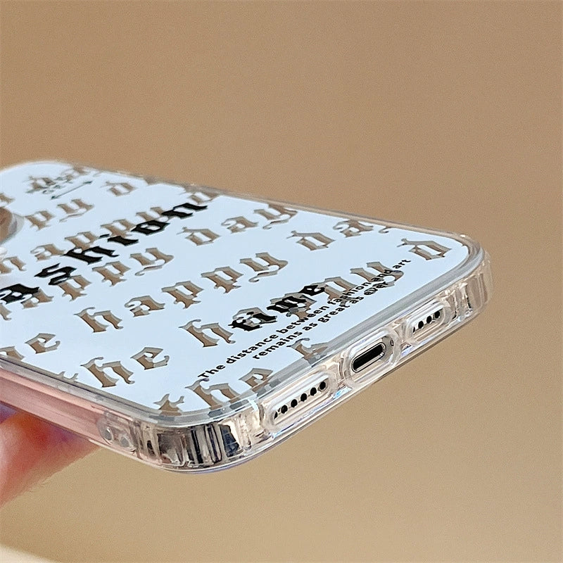 Dinos。 鏡面 iPhone 保護殼三合一