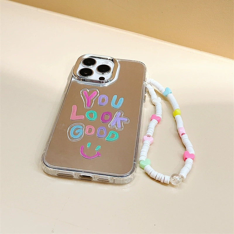 Dinos。 鏡面 iPhone 保護殼三合一