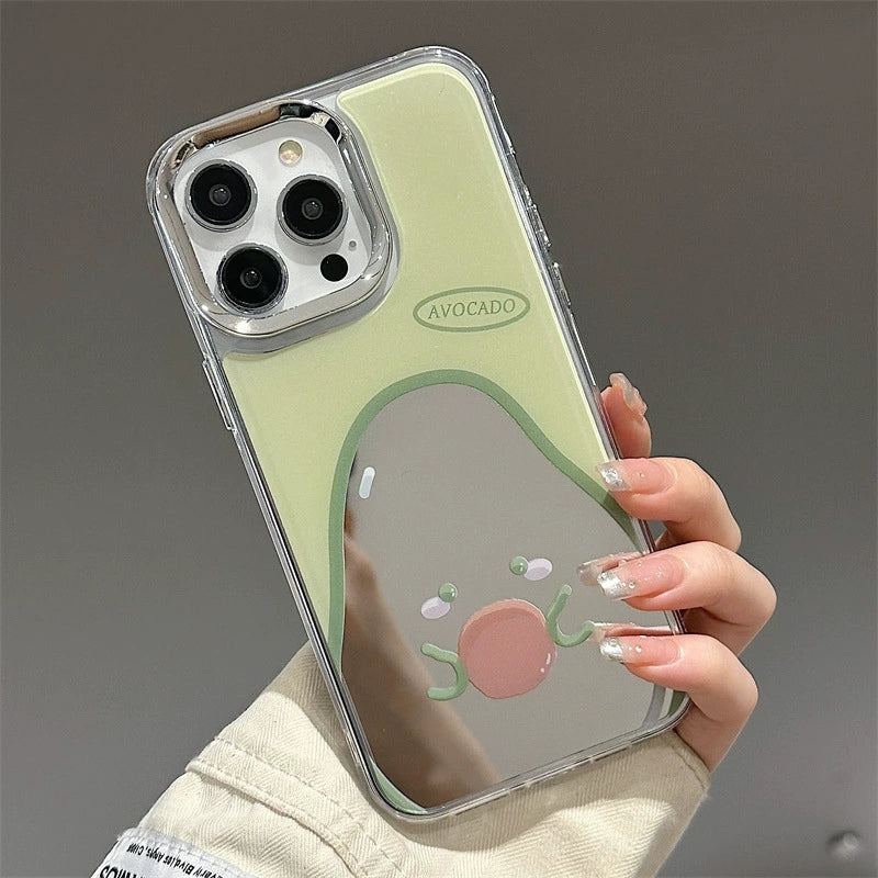 Dinos。 鏡面 iPhone 保護殼三合一