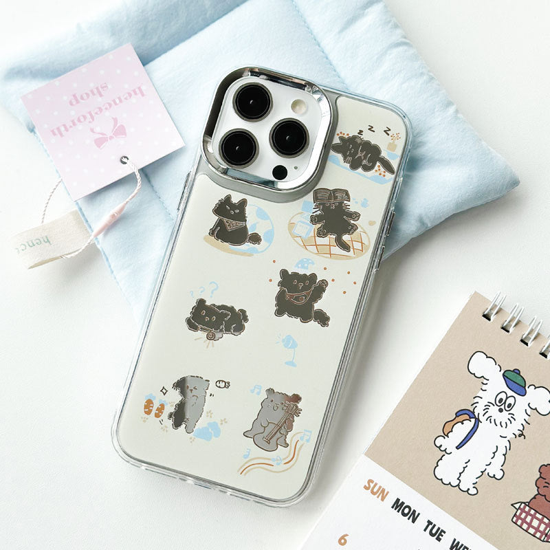 Dinos。 鏡面 iPhone 保護殼