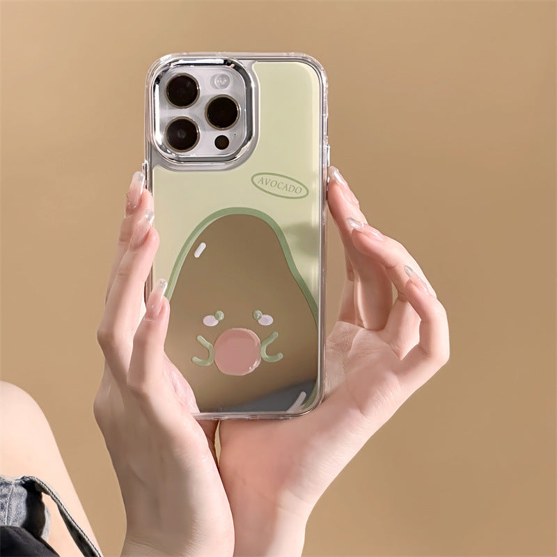 Dinos。 鏡面 iPhone 保護殼三合一