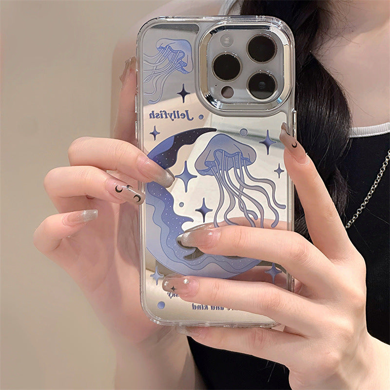 Dinos。 鏡面 iPhone 保護殼三合一