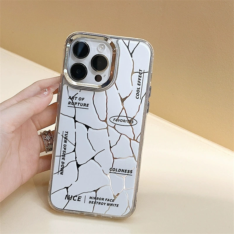 Dinos。 鏡面 iPhone 保護殼三合一