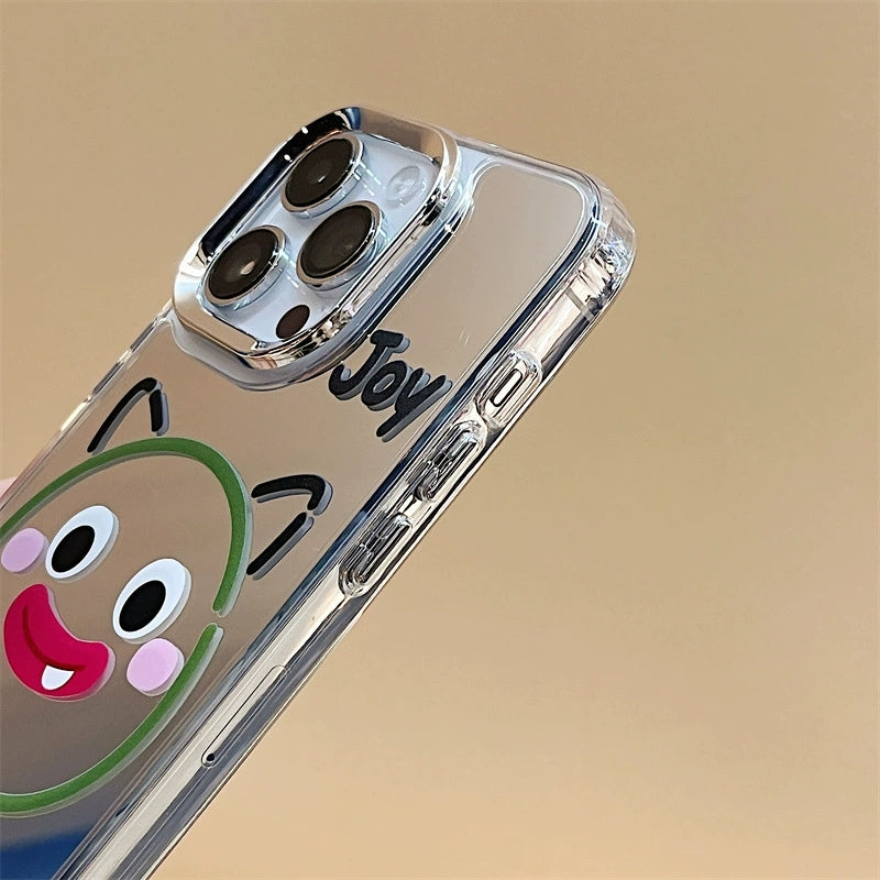 Dinos。 鏡面 iPhone 保護殼三合一