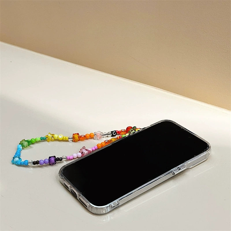 Dinos。iphone卡通硅膠手機殼三合一鏡面加手機鏈