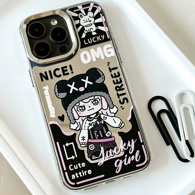 Dinos。iphone 手機殼三合一鏡面