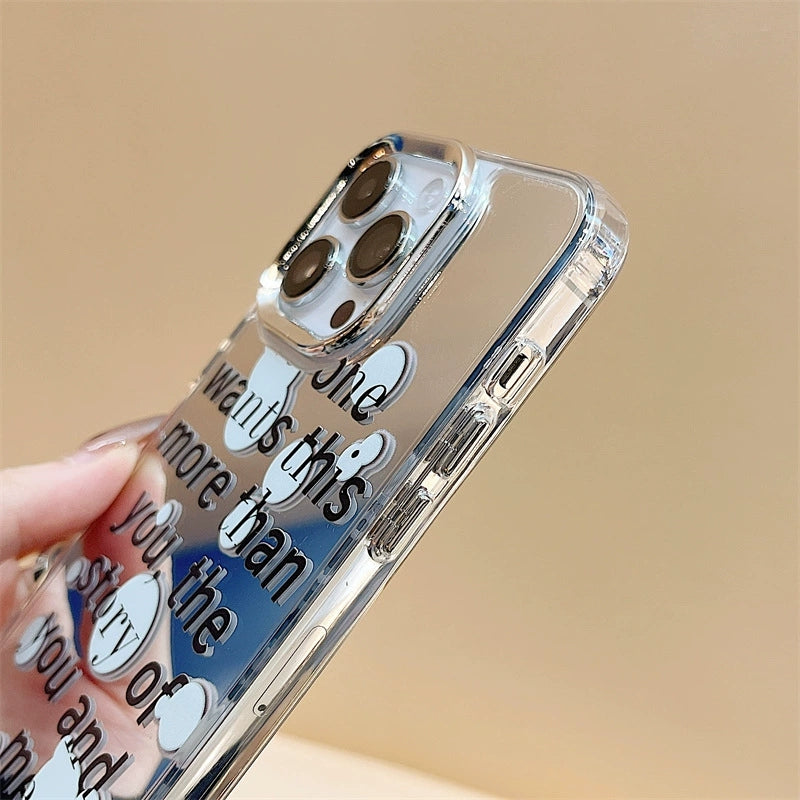 Dinos。 鏡面 iPhone 保護殼三合一