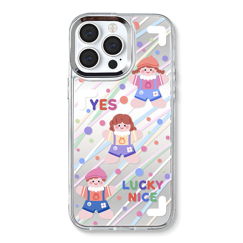 Dinos。 鏡面 iPhone 保護殼三合一