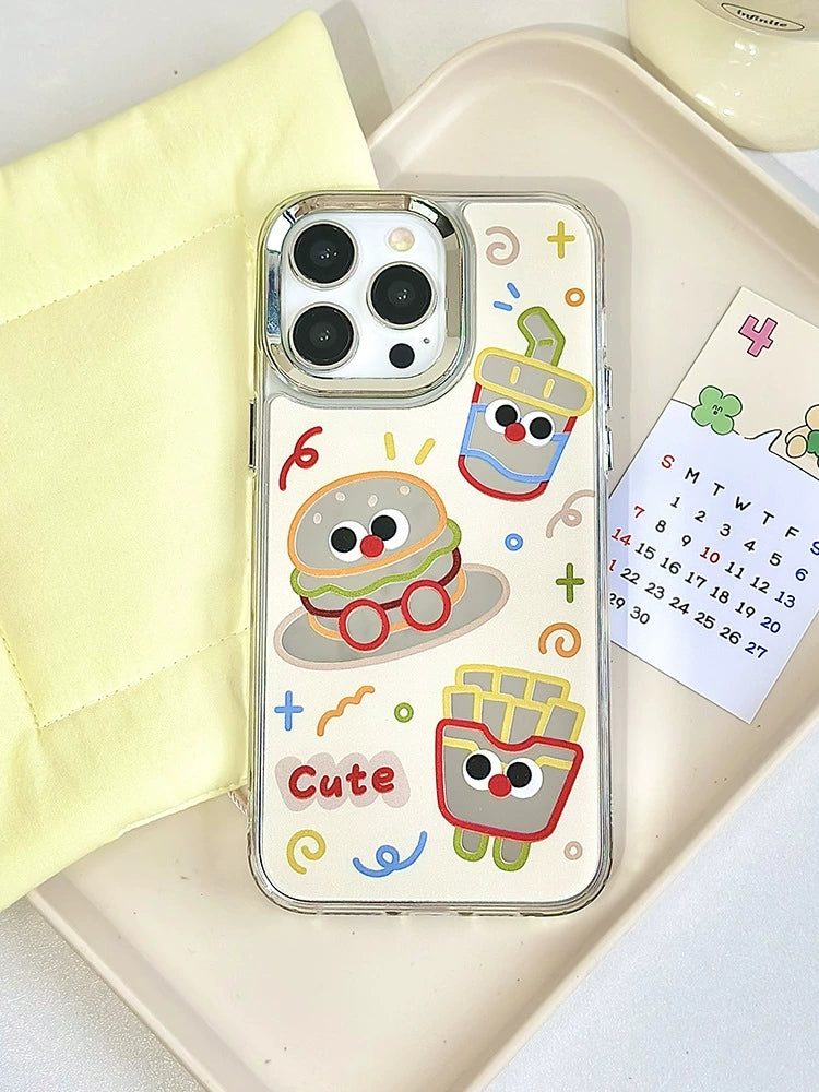 Dinos。 鏡面 iPhone 保護殼