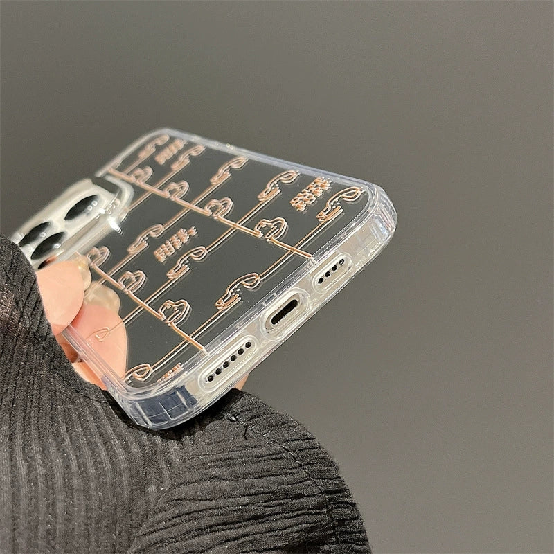 Dinos。 鏡面 iPhone 保護殼三合一