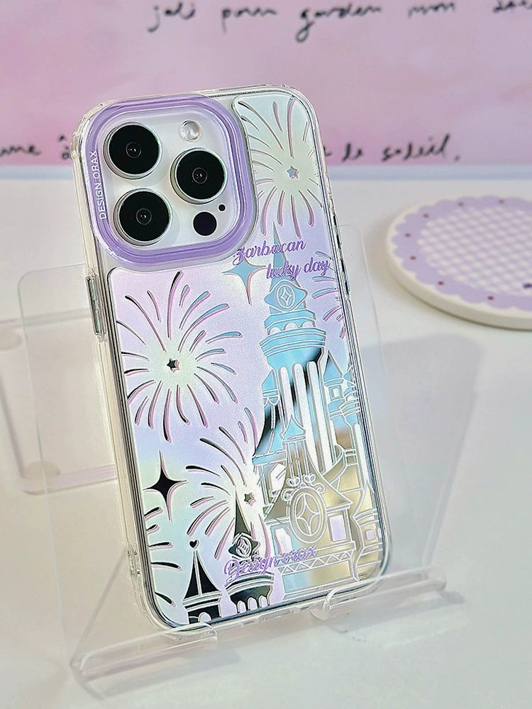 Dinos。 鏡面 iPhone 保護殼三合一