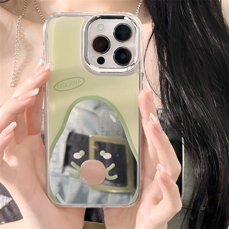 Dinos。 鏡面 iPhone 保護殼三合一