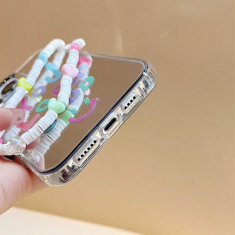 Dinos。 鏡面 iPhone 保護殼三合一