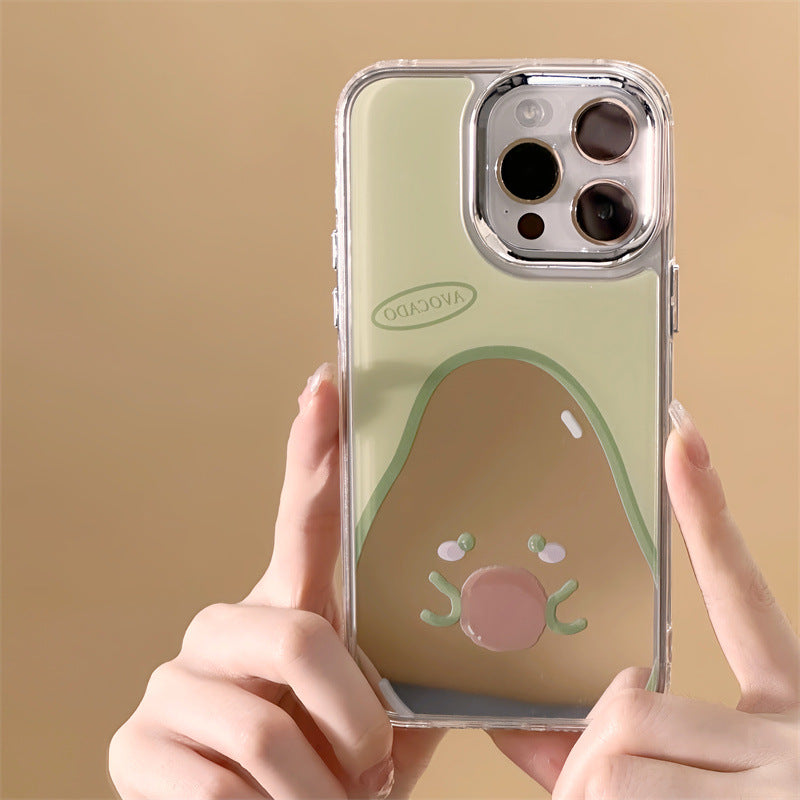 Dinos。 鏡面 iPhone 保護殼三合一