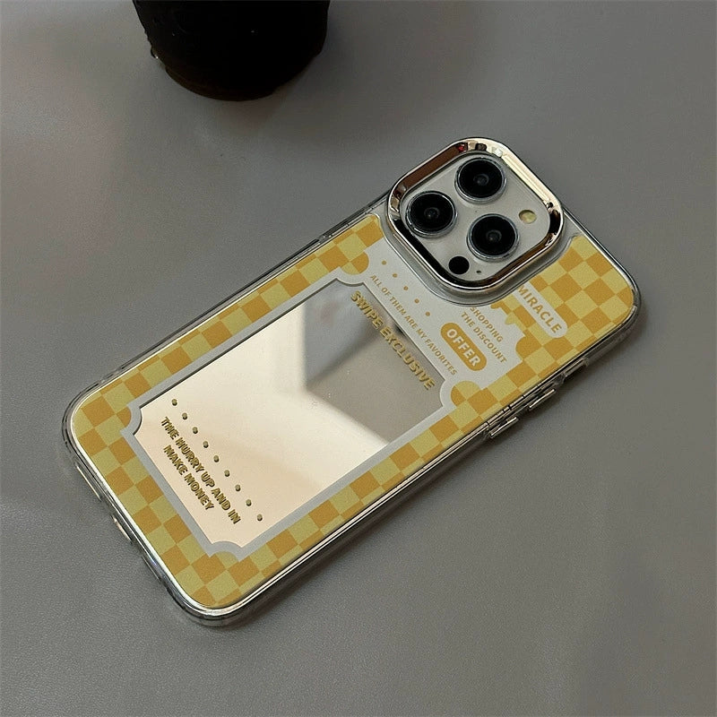 Dinos。 鏡面 iPhone 保護殼三合一