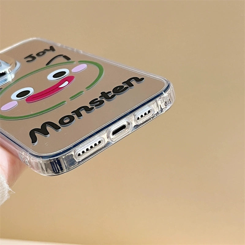 Dinos。 鏡面 iPhone 保護殼三合一