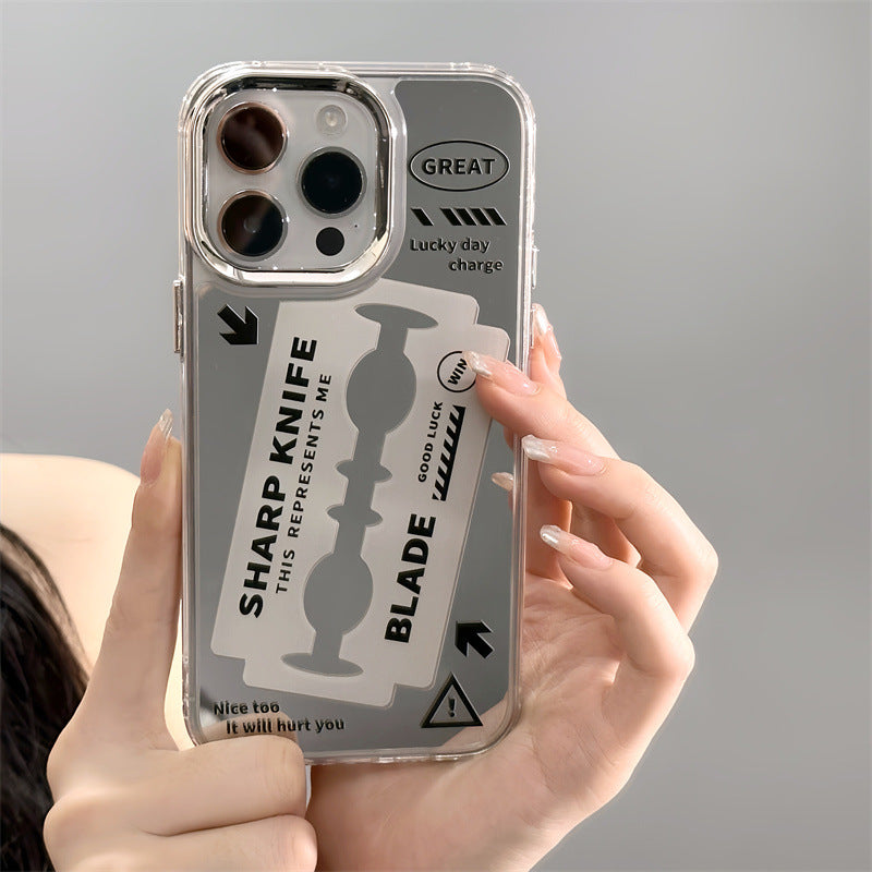 Dinos。 鏡面 iPhone 保護殼三合一