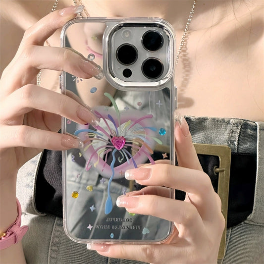 Dinos。 鏡面 iPhone 保護殼三合一