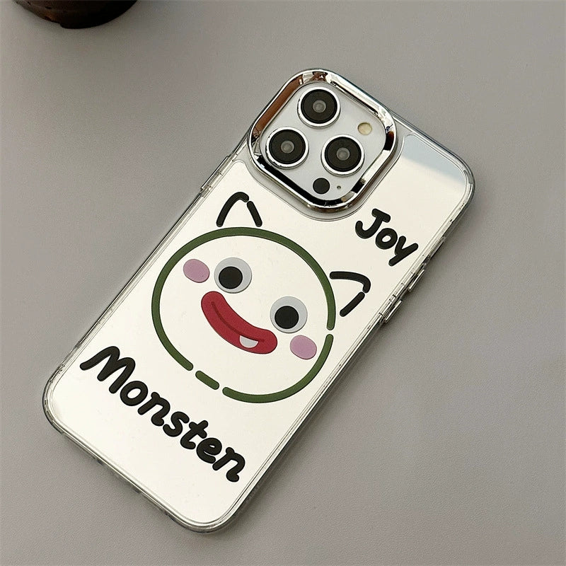 Dinos。 鏡面 iPhone 保護殼三合一