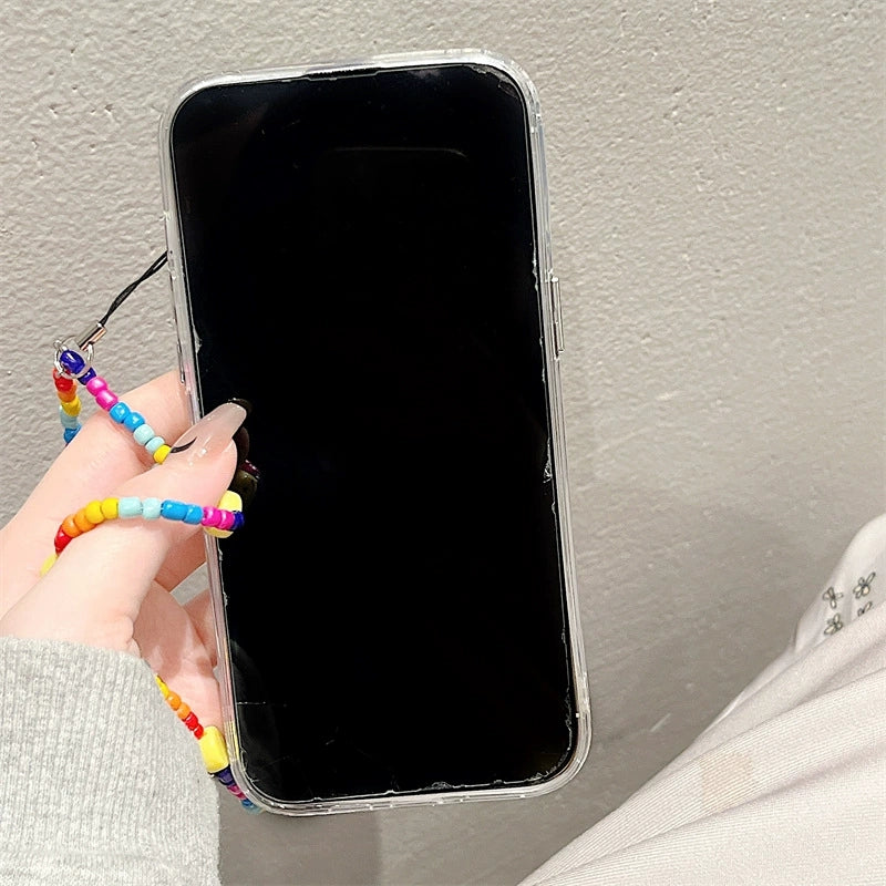 Dinos。iphone 手機殼三合一鏡面愛心加手鍊