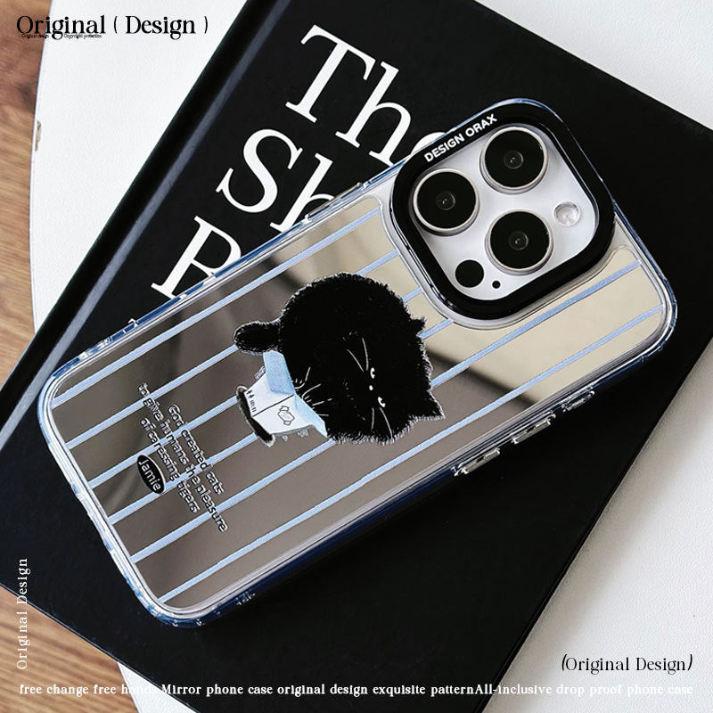 Dinos。 鏡面 iPhone 保護殼三合一