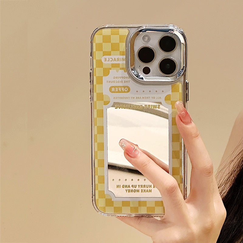 Dinos。 鏡面 iPhone 保護殼三合一