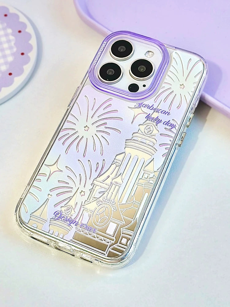 Dinos。 鏡面 iPhone 保護殼三合一