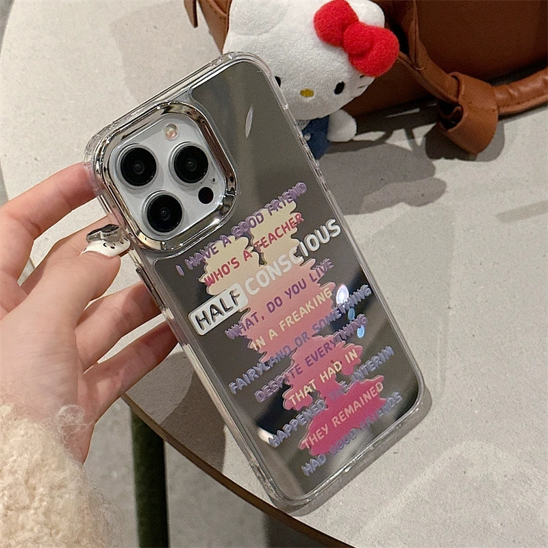 Dinos。 鏡面 iPhone 保護殼