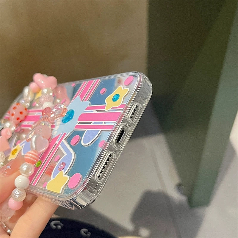 Dinos。iPhone手機殼高級感三合一鏡面蘋果