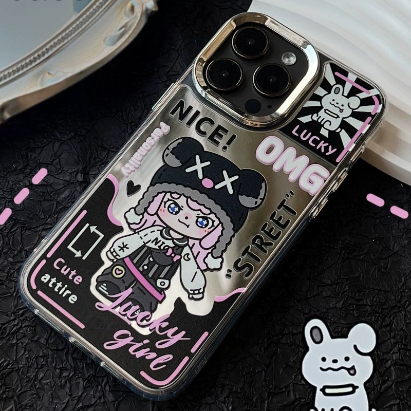 Dinos。iphone 手機殼三合一鏡面
